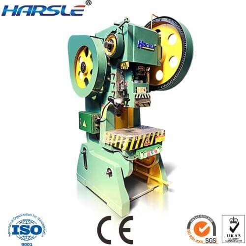 10t CE certified J23 steel hole turret punching machine
