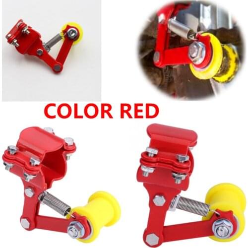 Adjuster Chain Tensioner Bolt On Roller Motorcycle Modified Tools Iron + Plastic