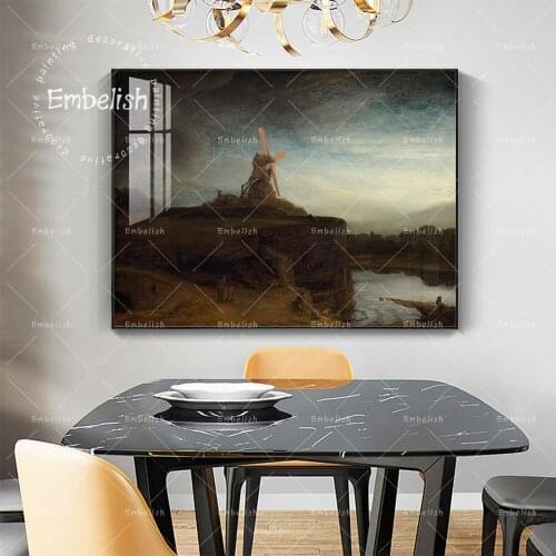 Rembrandt Rotterdam Oil Painting Reproduction Artist Master Art Prints On Canvas Modern HD Wall Posters For Living Room