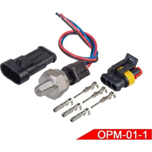 Universal Electronic oil pressure 1/8 npt sensor 0-200psi oil pressure sensor OPM-01-1