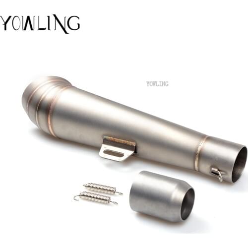 Universal 36-48.8MM Motorcycle Exhaust Muffler with DB Killer Scooter For Yamaha XT660X XT 660 X XT 660X SuperMotard 2004 - 2008