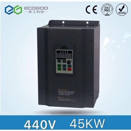 High performance 3 phase 440V 45KW vector frequency inverter/ac motor drive