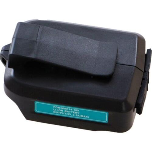 High quality 14.4V/18V USB Lithium-Ion Cordless Power Source for Makita ADP05 charger adapter converter(ONLY for LXT series)