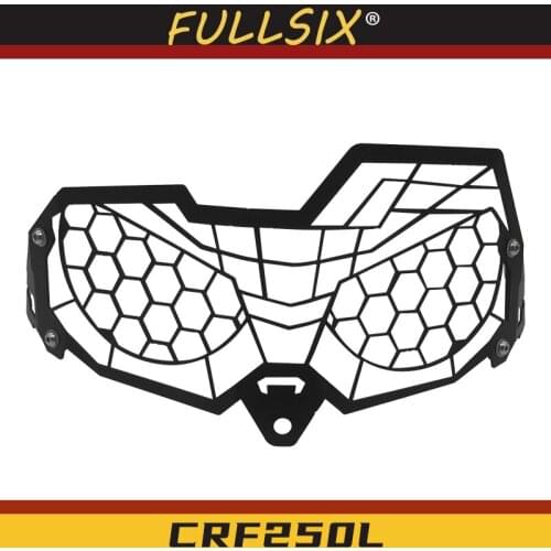 Motorcycle Headlight Protector Frame For CRF250L 2017-2019 CNC Aluminum Headlight Guard Protector crf250l Accessories