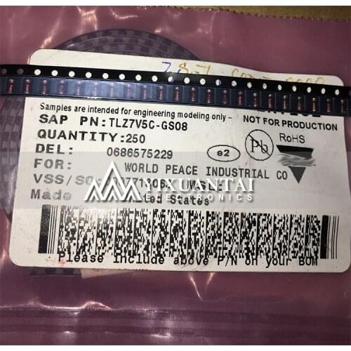 100pcs/lot Free Shipping TLZ7V5C-GS08 TLZ8V2A-GS08 RLZTE-115.6B TLZ5V6C-GS08 TLZ8V2C-GS08 TLZ5V1B-GS08 LL34