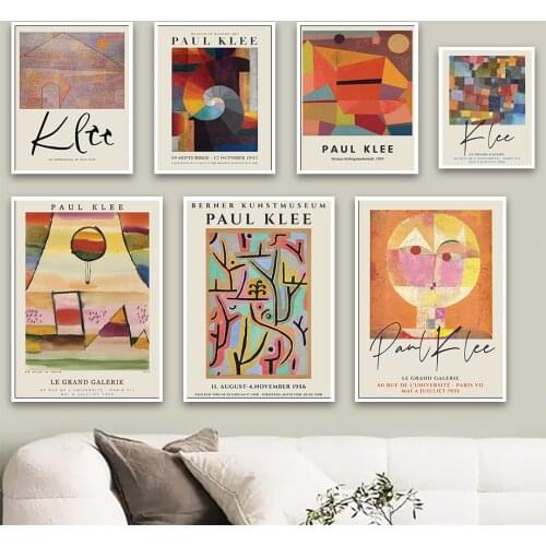 Paul Klee Abstract Modern Art Wall Art Canvas Painting Nordic Posters And Prints Graffiti Wall Pictures For Living Room Decor