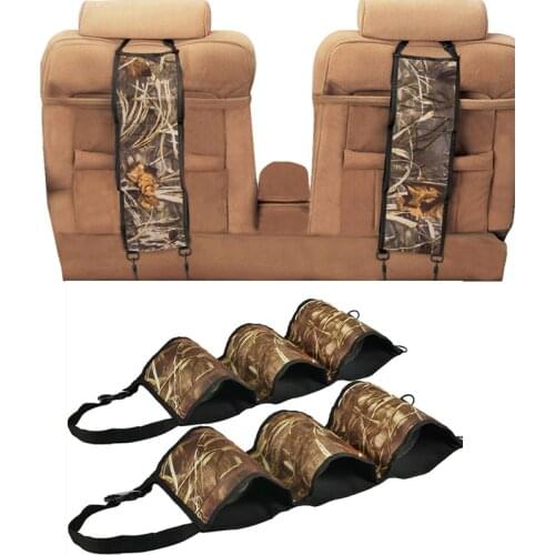 Car Front Seat Back Pocket Hang Bags Gun Case Rifle Sling Tactical Pouch Holder Rack Hunting Bag