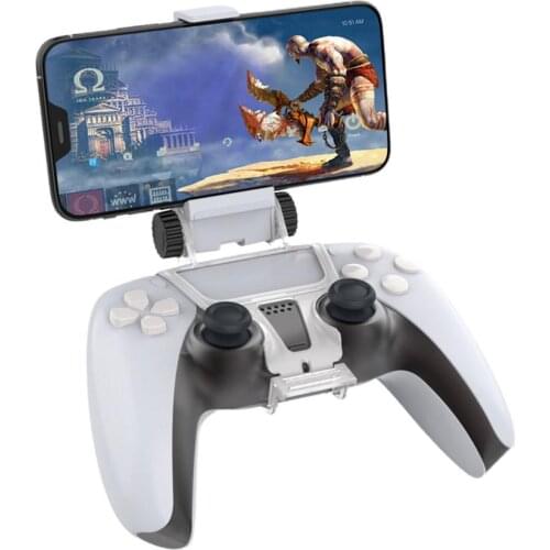 For PS5 Gamepad Controller Smart Phone Cellphone Mount holder Support Clamp Clip Stand Phone Game Accessories