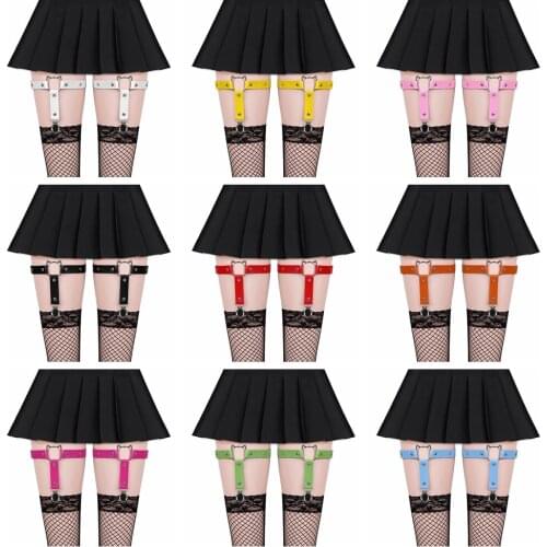 Elastic Thigh Ring Garter Bdsm Bondage Womens Sexy Elasticity Harness Leg Garter Belts Cosplay Tight Suspender Strap Leg Harness