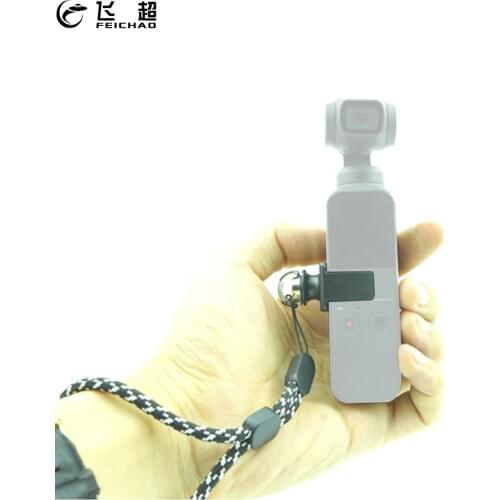 FEICHAO Nylon Adjustable Safety Wrist Strap String Hand Lanyard Rope Cord for Osmo Pocket 2 Stabilizer Handheld Gimbal Camera