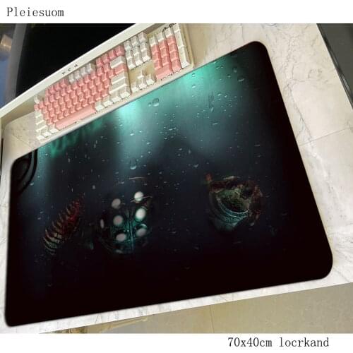 Bioshock mouse pad gamer Mass pattern 70x40cm notbook mouse mat gaming mousepad large home pad mouse PC desk padmouse mats