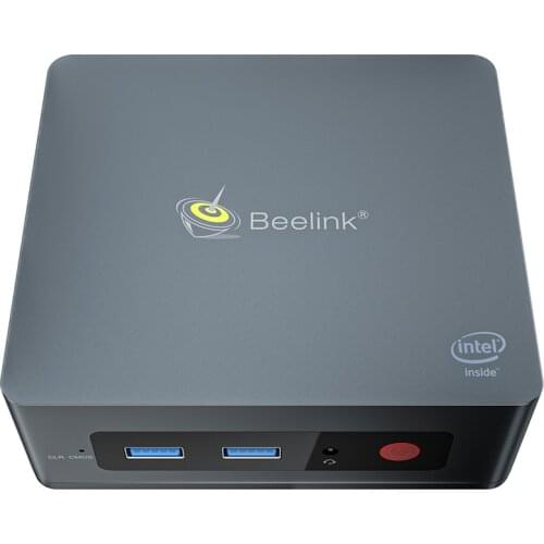 Quad Cores Mini PC Intel Celeron J3455 Windows 10 4K HTPC DDR3L M.2 SSD HDMI VGA 2.4/5.0G WiFi Bluetooth 4 USB Type C TV Box
