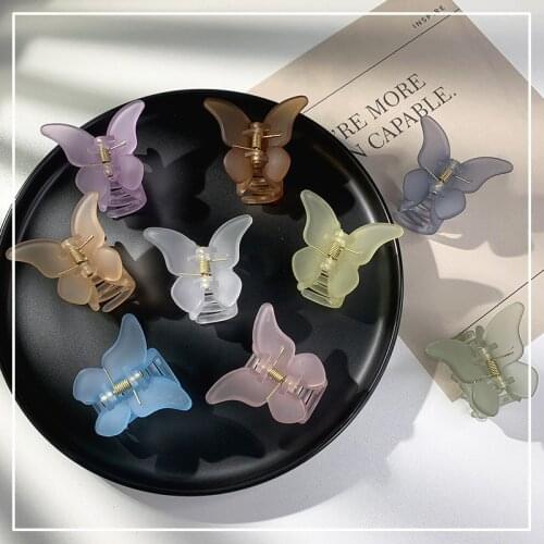 MueRaa Fashion Women Girls Korean Style Butterflies Hair Claws Hair Clips Barrettes Elegant Hairgrips Headwear Hair Accessories