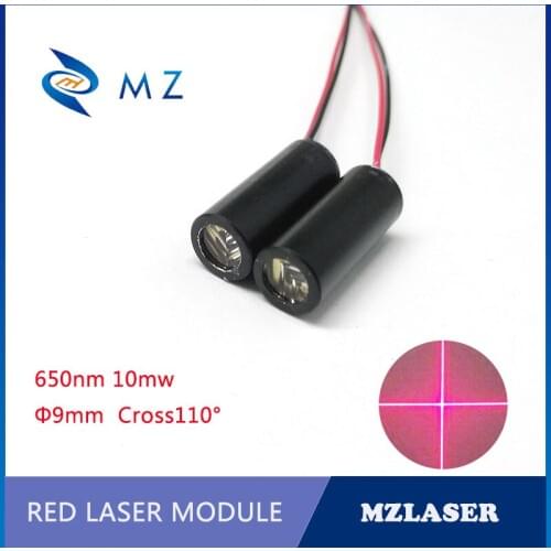 Cross 650nm10mw red laser module Cross industrial grade positioning laser module