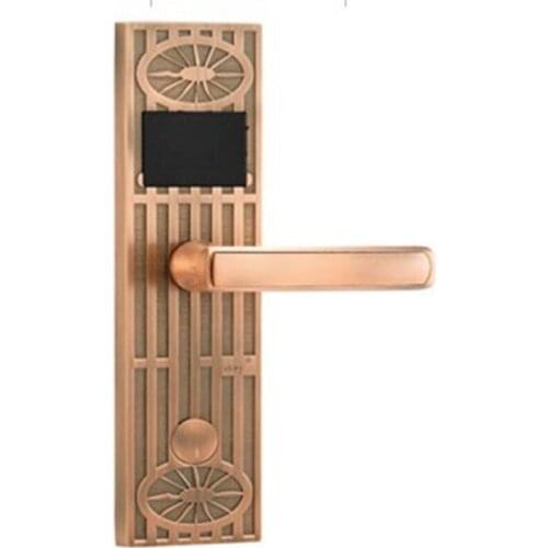 Hotel lock system, T5577 hotel lock ,gold,silver color, T5577 card ,Zinc alloy forging Material ,sn:CA-8039