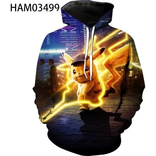 Hoodie 2021 spring and autumn new pet elf boy girl cartoon Sweatshirt 3D printing hip hop trend classic sweater