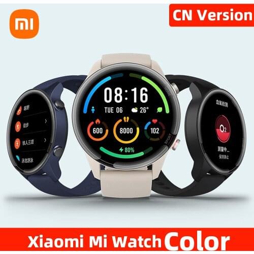 Xiaomi Mi Smart Watch Color Sport Edition 1.39’’ HD Screen Smartwatch Men Women BT5.0 Waterproof GPS Heart Rate Monitor Mi Watch