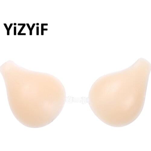 Women Strapless Self-adhesive Nipple Cover Reusable Invisible Push Up Bra Nipplecovers Silicone Nipple Pasties Breast Lift Tape