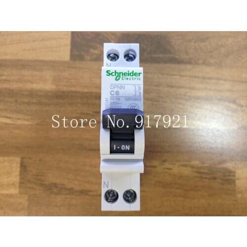 [ZOB] The French DPNN 1P+N C6 original Easy9 double circuit breaker monolithic bipolar 1P6A --10PCS/LOT