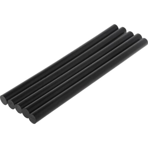 2020 New 5pcs Hot Melt Glue Stick Black High Adhesive 11mm For DIY Craft Toys Repair Tool