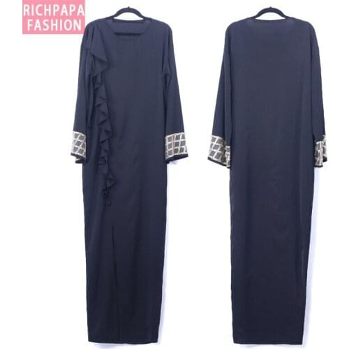 Abaya Dubai Islam Muslim Hijab Dress Kaftan Abayas For Women Turkish Islamic Clothing Dresses Caftan Jilbab Robe Femme Musulmane