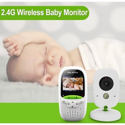 LCD 2.0 Inch Wireless Video Baby Monitor IR Night Vision Temperature Monitor Music Two Way Voice Intercom VOX Baby Care System