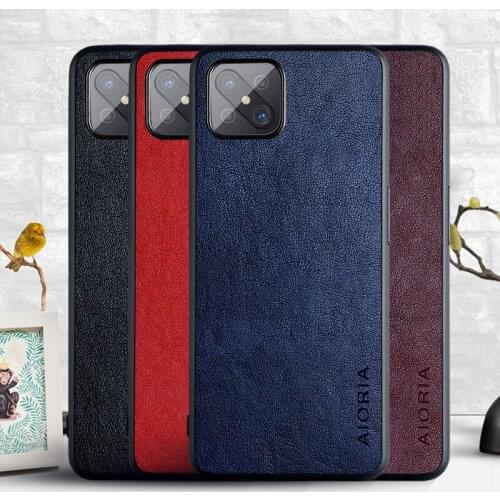 Case for Oppo Reno4 Z 5G A92S funda Luxury Fashion soft leather skin phone cover for oppo reno4 z 5g case coque capa