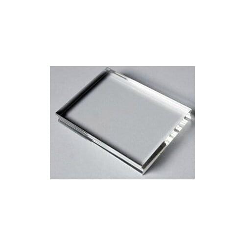 Decorative transparent Acrylic Block Display Stamp Pad DIY color scrapbooking