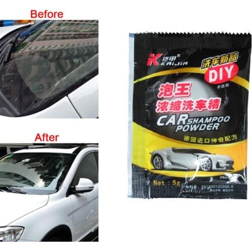 Household car foam cleaner concentrated car wash clean wash one bag at a time car accessories