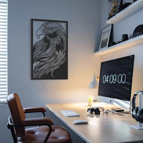 EAGLE METAL WALL TABLE ANIMAL STYLISH DECORATION LUXURY GOOD QUALITY 45 X70 CM