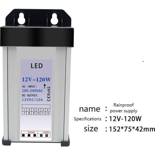 Fy-400-12v33a outdoor rainproof LED light box signboard luminous switch power supply 5 DC 24 V transformer SUSWE