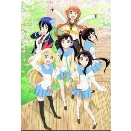Hot Japan Anime Cute Nisekoi Kosaki Art Film Print Silk Poster Home Wall Decor 24x36inch
