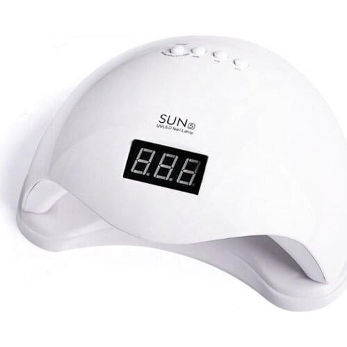 2020 Best Sun 5 UV LED Nail Lamp Factory Price 48W New style Automatic Sensor 24 watt UV LED Nail Lamp for Nail Gel Quick Dry
