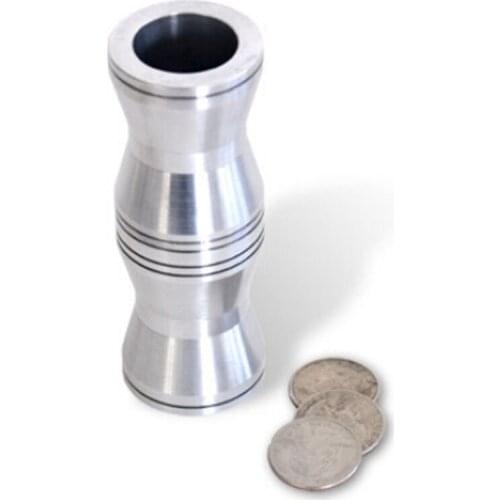 Coin FUN-nel (Funnel) Magic Tricks Coin Magica Gimmick Illusion Accessories Classic toys