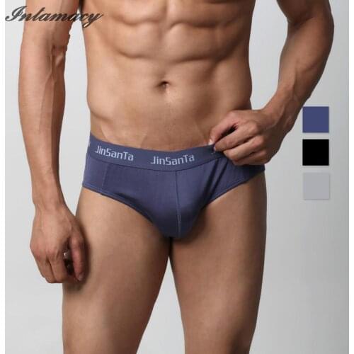 100% silk trigonometric panties breathable silk antibiotic male mid waist panties