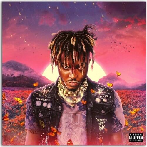 MT1336 Juice WRLD Legends Never Die Cover Poster Album HQ Oil Painting Art Poster Print Canvas Home Decor Picture Wall Print