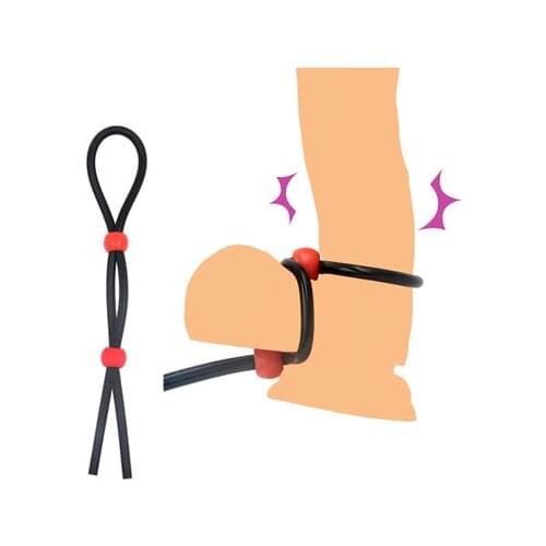 Adjustable Silicone Time Delay Erection Ejaculation Cock Rings for Men Adult Sexy Penis Rings Sex Products Sex Toys