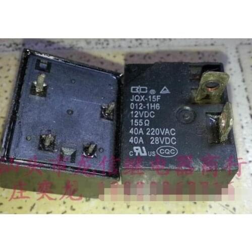 Relays JQX-15F 012-1H6 T91-1A-12V-40A