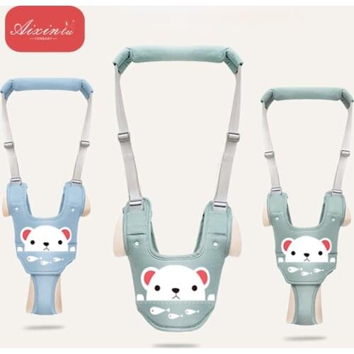 Toddler Baby Walking Harnesses Assistant Kids Walking Learning Belt Backpack Leash Safety Children Walker Portable Reins Walker
