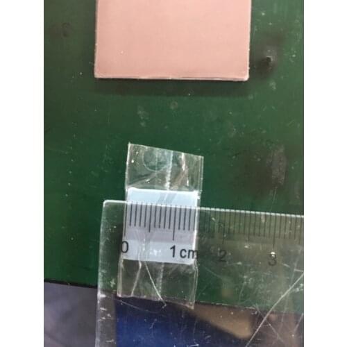 1pcs 11W/mK high thermal conductivity notebook solid silicone graphics chipset thermal insulation silicon sheet Silicone pad