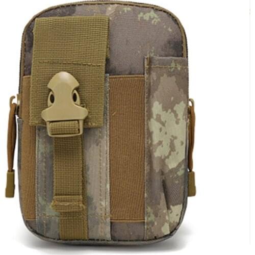Tactical pocket сумка на поясMOLLE system mobile phone bag mens running travel camping спортивная сумка backpack
