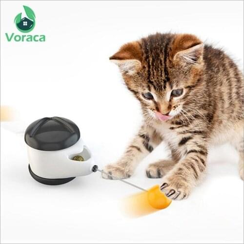 Smart Cat Toy with Wheels Automatic Ball Lrregular Rotating Attract Cat Toys Catnip Traning Funny Pet Accessories Supplies Dog