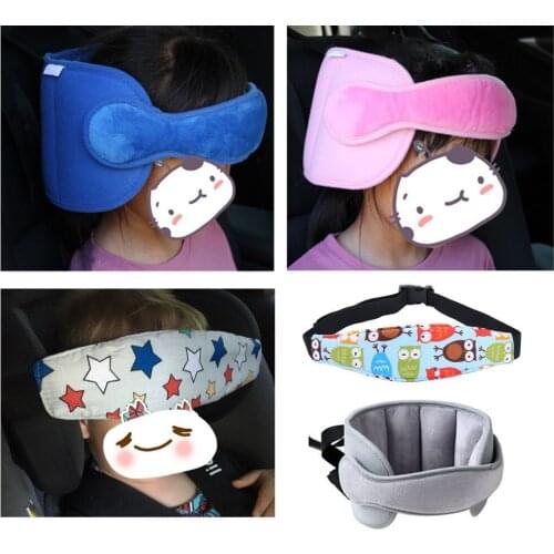 1pc Car Seat Head Holder Secure Strap Child Doze Band Kid Sleep Nap Head Protector for Infant Baby Adult dropshipping