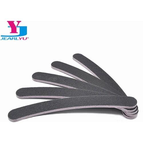 10Pcs Sanding Professional Wood Nail File Limes a ongle Art Buffer Salon Glitter Sandpaper For Wholesale Polishing Nail Tools