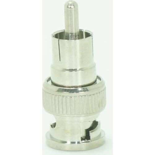 Free Shipping High Quaility 10pcs BNC Male to RCA Male Coax Connector Adapter Plug Cable CCTV Accessories