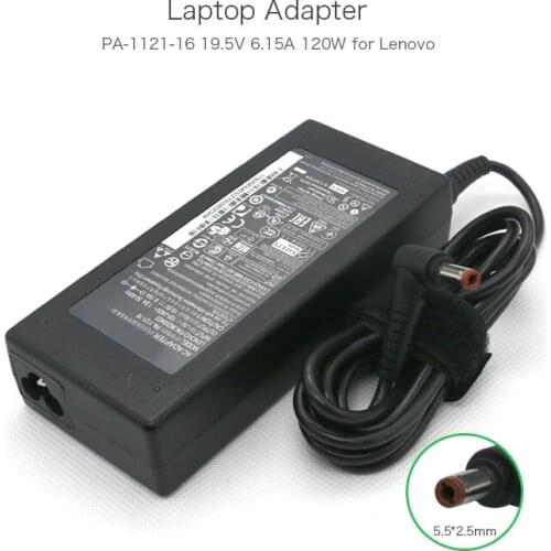 19V 6.15A 120W 5.5*2.5mm Power Adapter for Lenovo Y500 Y500N Y550 Y560 Y570 Y580 Y650 PA-1121-16 36200403 ADP-120LH B Laptop