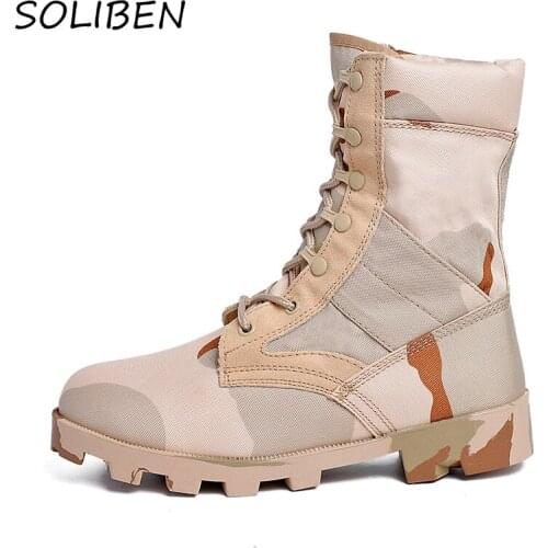 2021 Military Ankle Boots Men Outdoor Tactical Combat Man Boots Army Hunting Work Boots for Men Shoe Casua lindestructible Boots