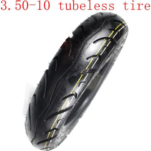 3.50-10 Vacuum tyre Motorcycle tubeless Tire fits Electric Battery Scooter Electric Tricycle 350-10 vacuum tire