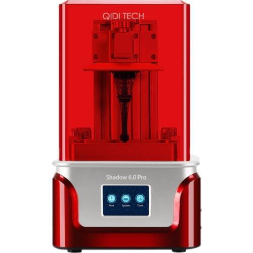 QIDI TECH SLA /LCD 3D Printer Shadow 6.0 PRO UV LCD Resin Printer with Dual z axis Liner Rail, Build Size 115*65*150mm