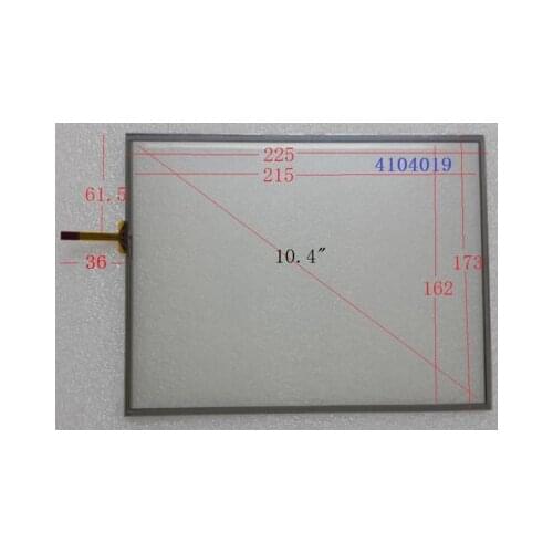 4104019 New 10.4 inch 225*173 mm touch screen 4 wire resistance screen